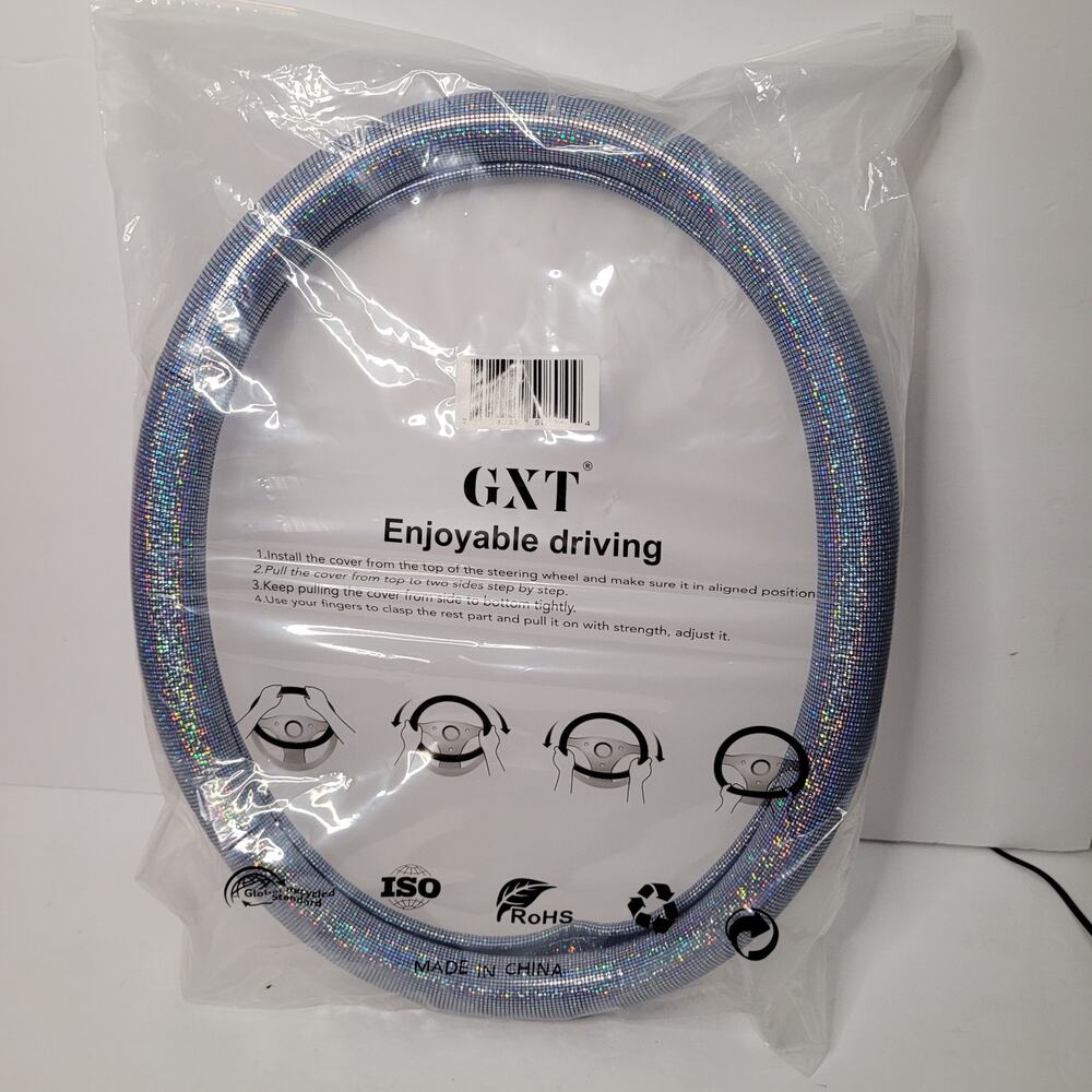 Steering GXT Bling Steering Wheel Cover in Packaging